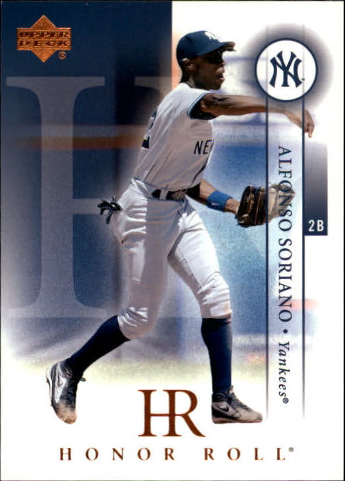 2003 Upper Deck Honor Roll #31 Alfonso Soriano