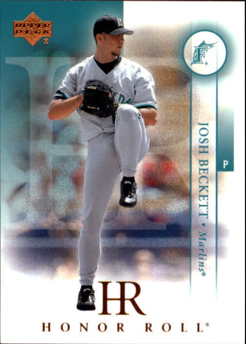 2003 Upper Deck Honor Roll #105 Josh Beckett