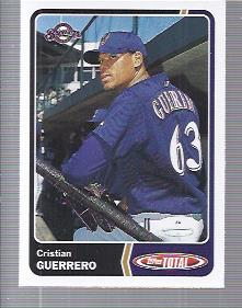 2003 Topps Total #115 Cristian Guerrero