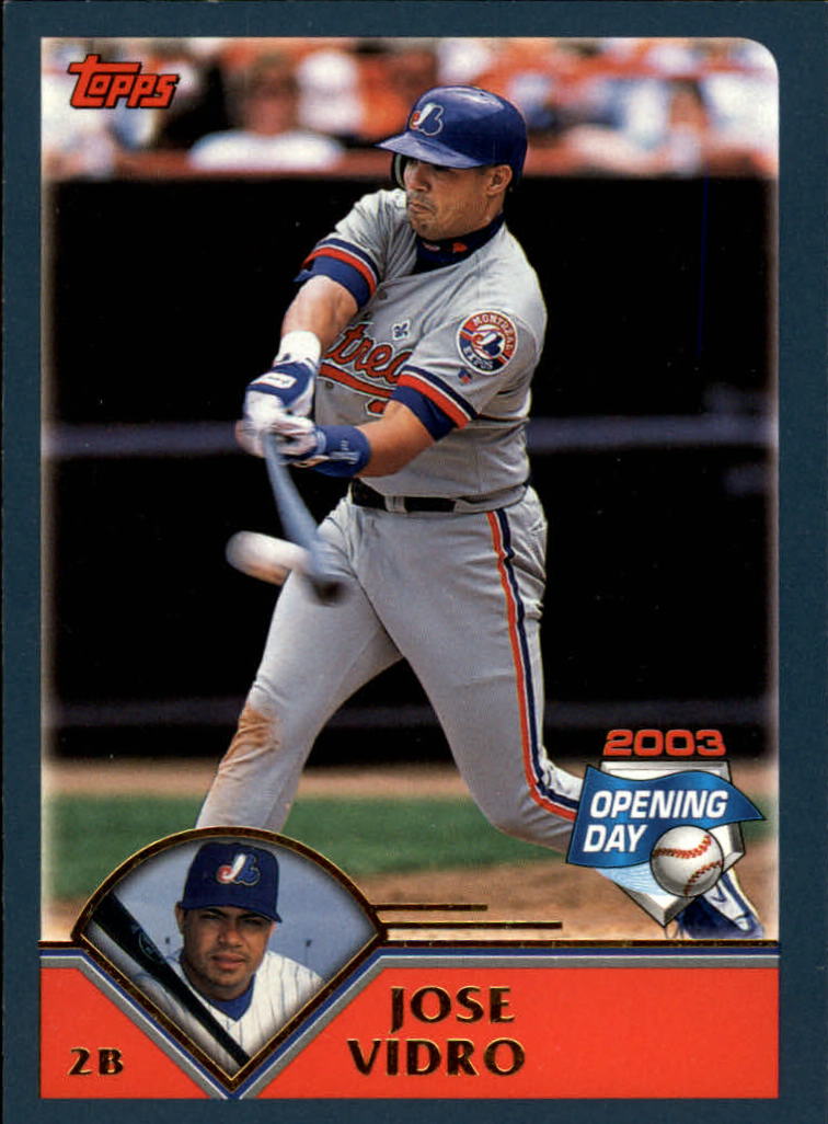 2003 Topps Opening Day #33 Jose Vidro