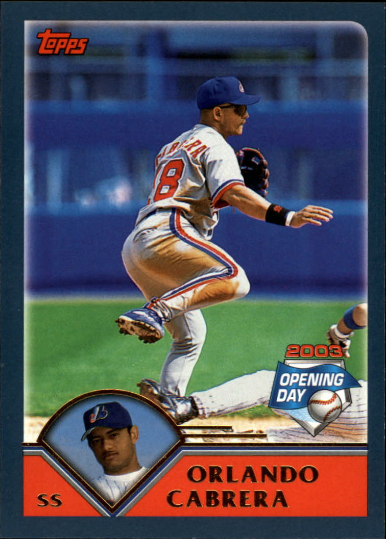 Baseball cards singles