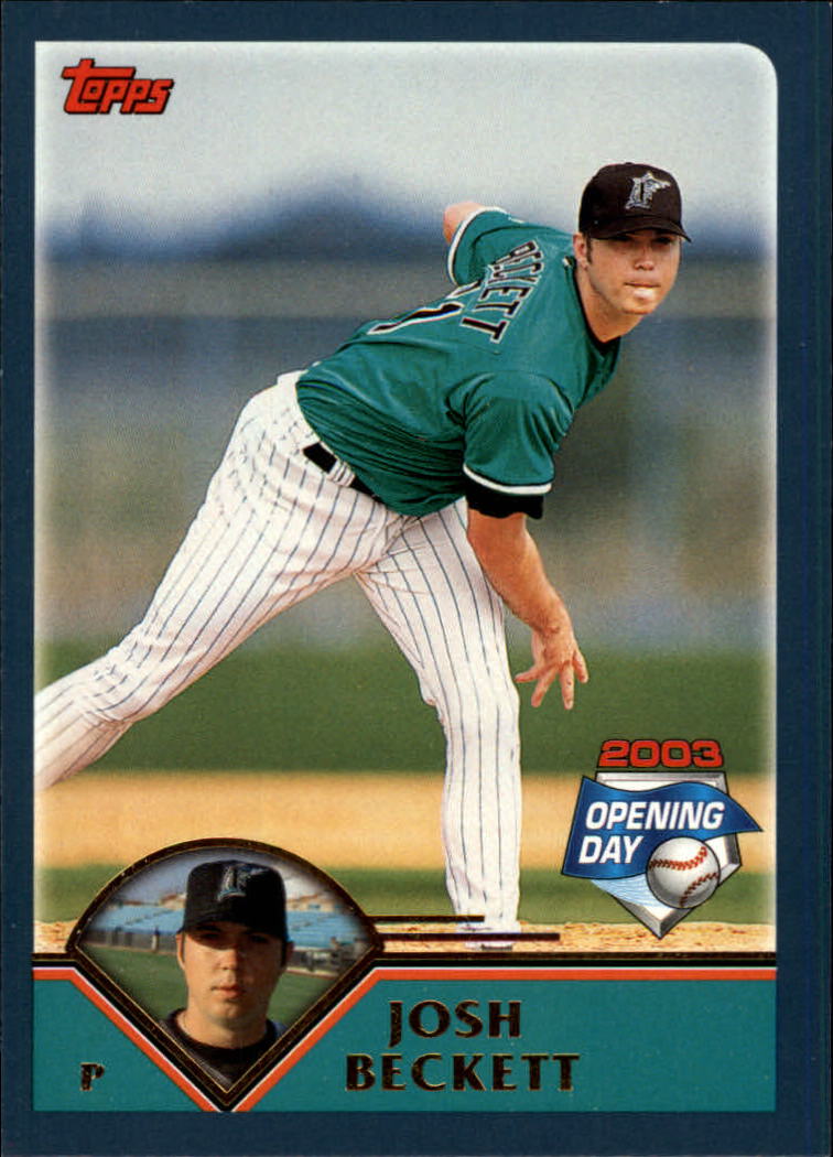 2003 Topps Opening Day #155 Josh Beckett