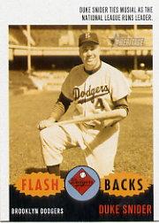 2003 Topps Heritage Flashbacks #F6 Duke Snider