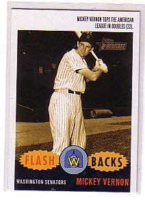 2003 Topps Heritage Flashbacks #F9 Mickey Vernon