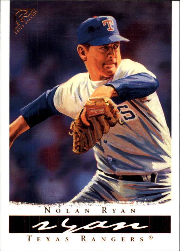 2003 Topps Gallery HOF #15 Nolan Ryan Leather Glv