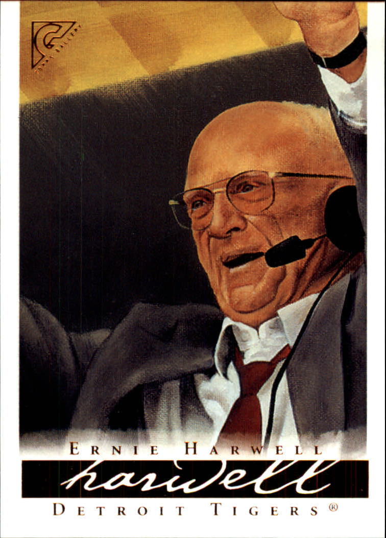 2003 Topps Gallery HOF #22 Ernie Harwell BRD Red Tie
