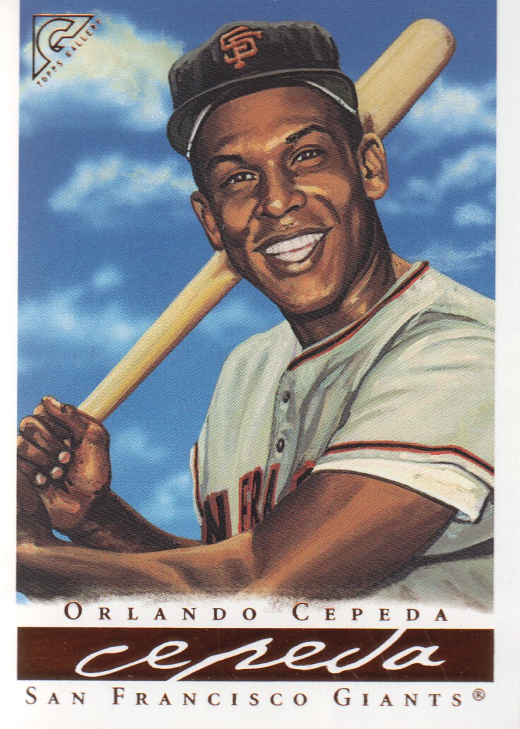 2003 Topps Gallery HOF #65 Orlando Cepeda Blue Sky