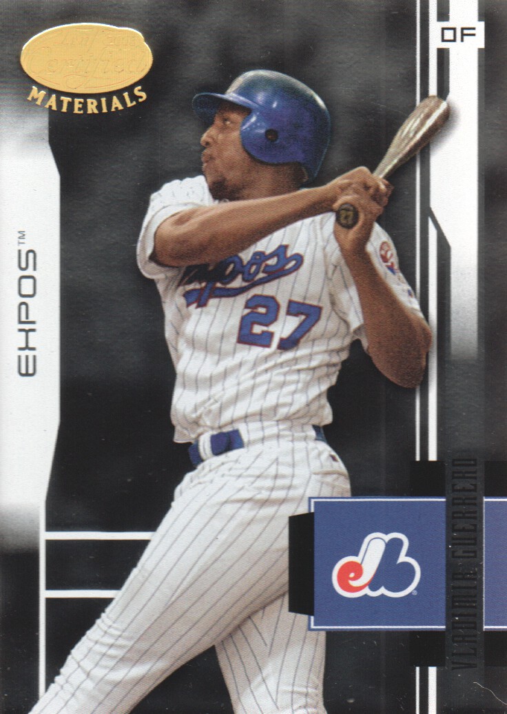 2003 Leaf Certified Materials #109 Vladimir Guerrero