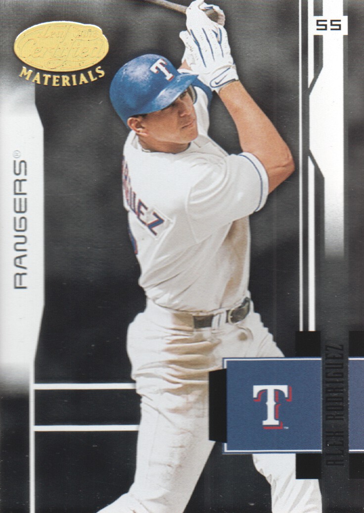 2003 Leaf Certified Materials #185 Alex Rodriguez