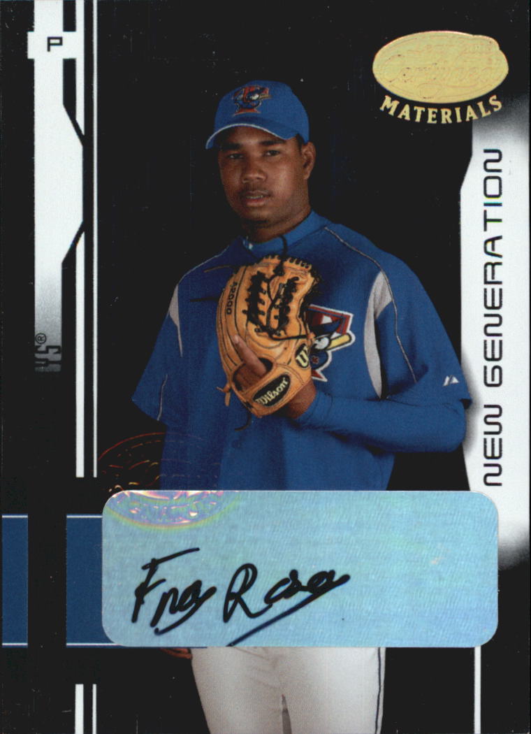 2003 Leaf Certified Materials #214 Franc Rosario NG AU RC