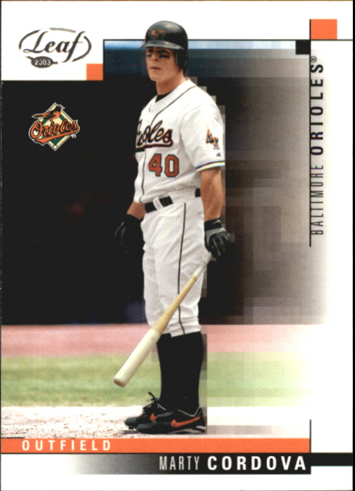 2003 Leaf #13 Marty Cordova