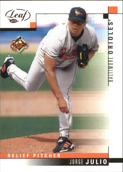 2003 Leaf #17 Jorge Julio