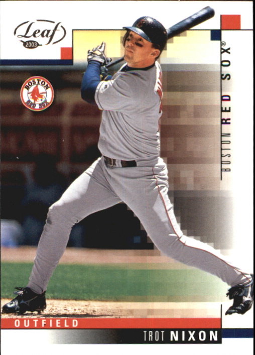 2003 Leaf #27 Trot Nixon