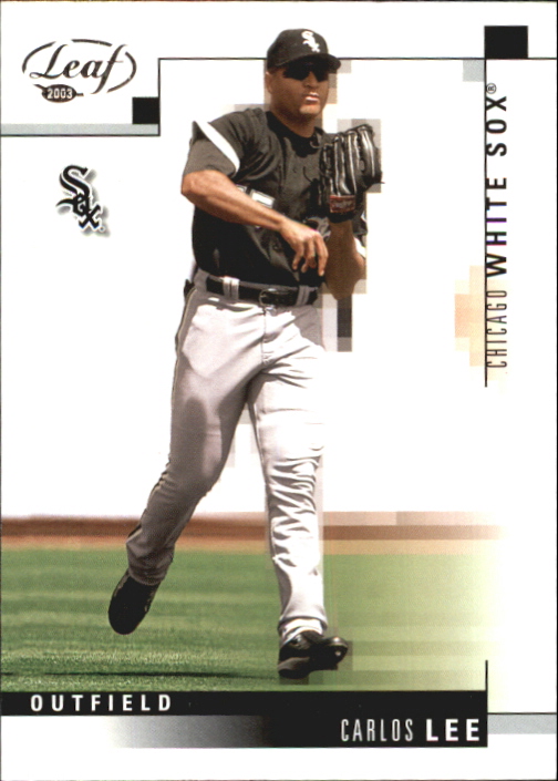 2003 Leaf #28 Carlos Lee