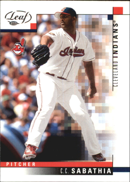 2003 Leaf #34 C.C. Sabathia