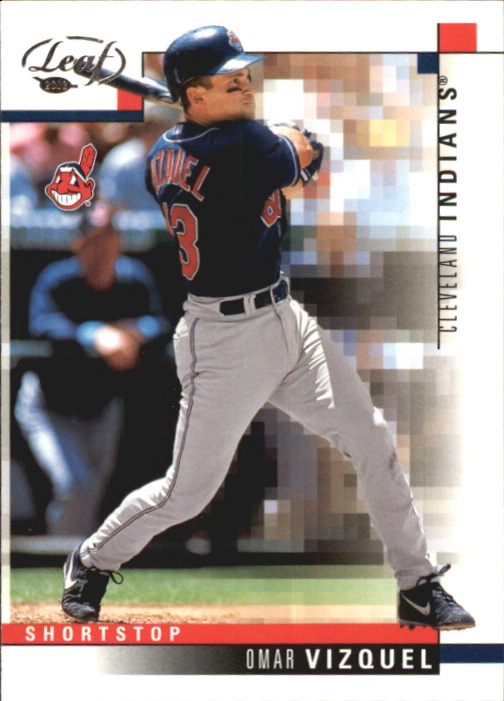 2003 Leaf #38 Omar Vizquel