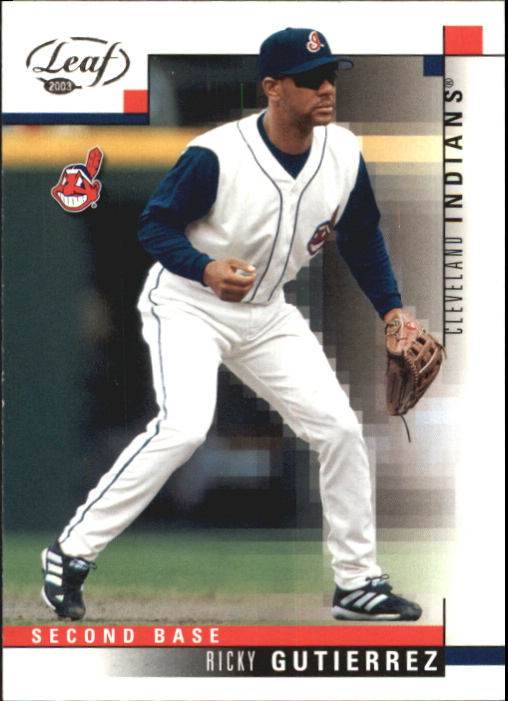 2003 Leaf #39 Ricky Gutierrez