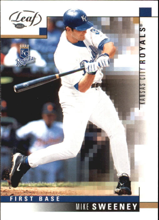 2003 Leaf #51 Mike Sweeney