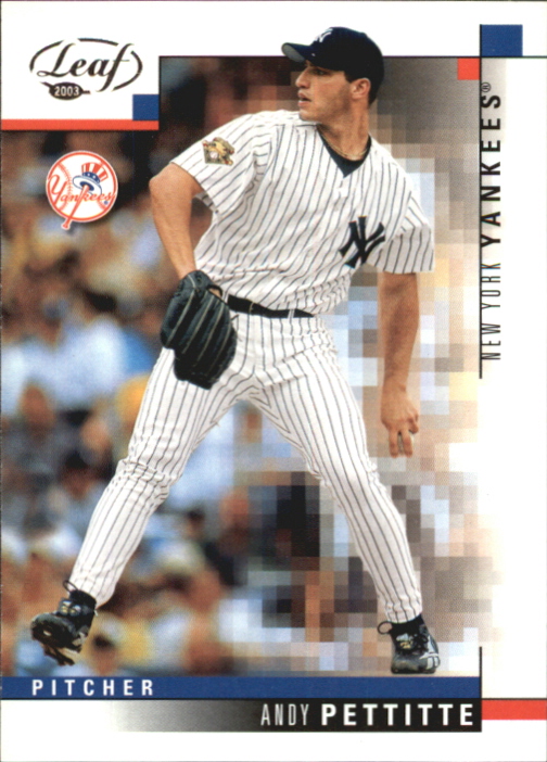 2003 Leaf #66 Andy Pettitte