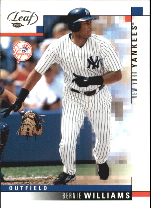 2003 Leaf #67 Bernie Williams