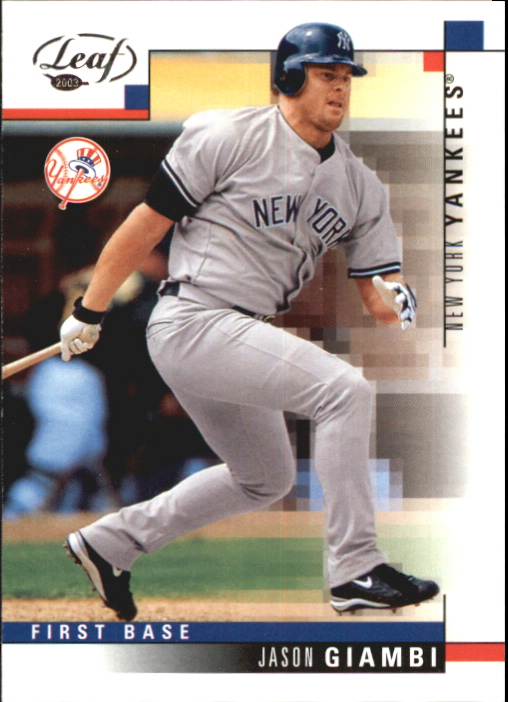 2003 Leaf #70 Jason Giambi