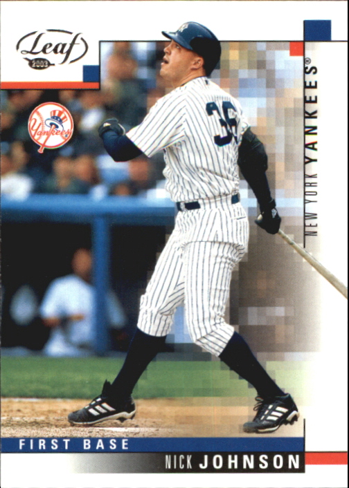 2003 Leaf #74 Nick Johnson