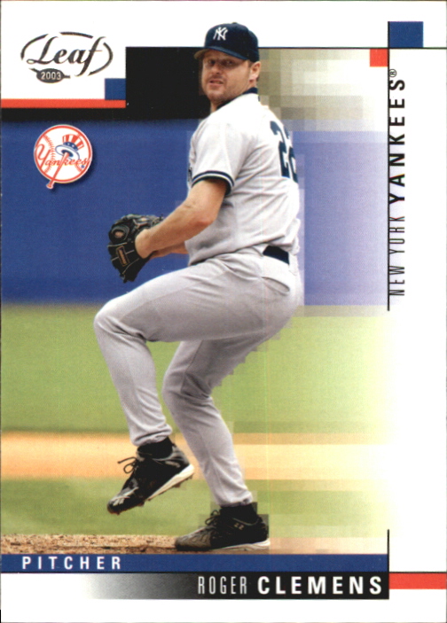 2003 Leaf #77 Roger Clemens