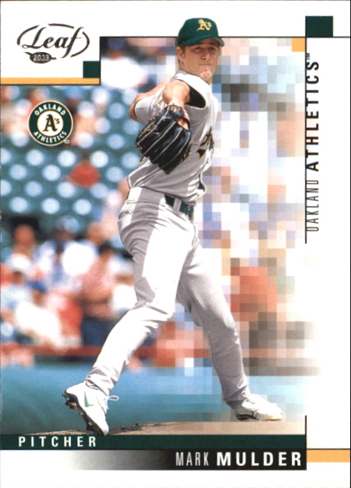2003 Leaf #83 Mark Mulder