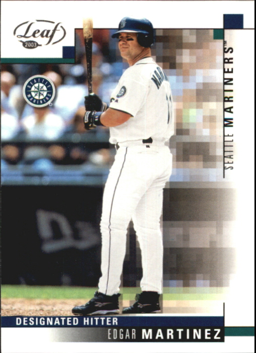 2003 Leaf #93 Edgar Martinez