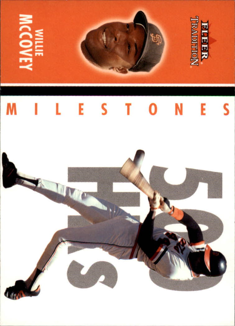 2003 Fleer Tradition Milestones #5 Willie McCovey