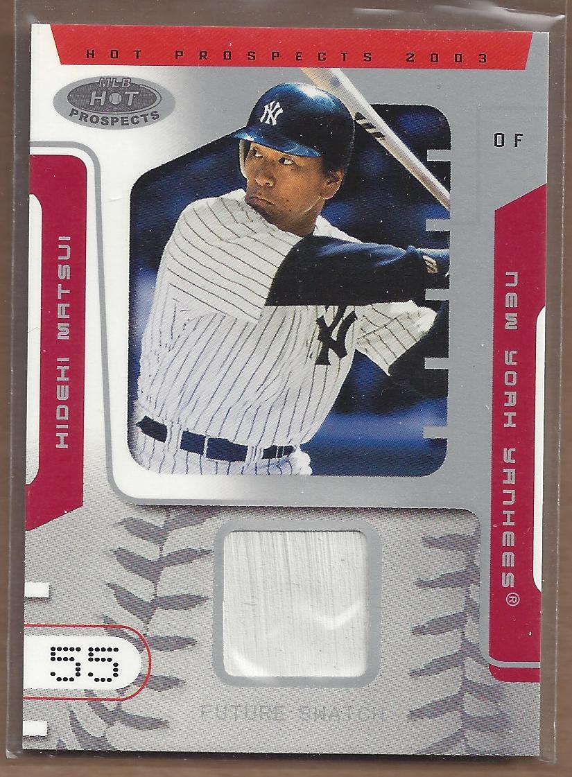 2003 Hot Prospects #105 Hideki Matsui FS Base RC