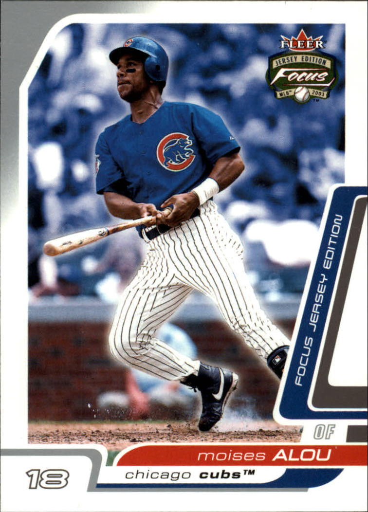 2003 Fleer Focus JE #4 Moises Alou