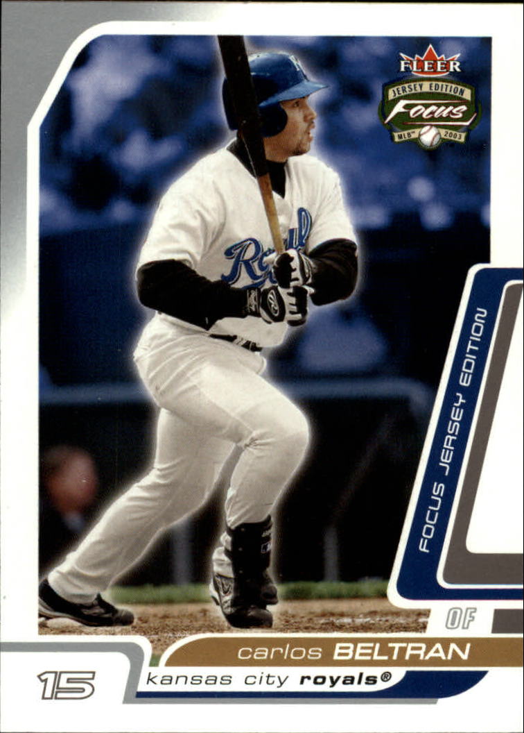 2003 Fleer Focus JE #17 Carlos Beltran
