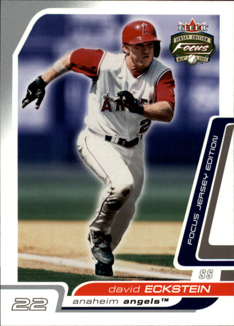 2003 Fleer Focus JE #36 David Eckstein