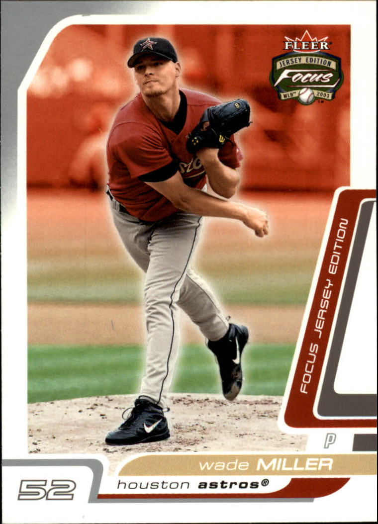 2003 Fleer Focus JE #37 Wade Miller