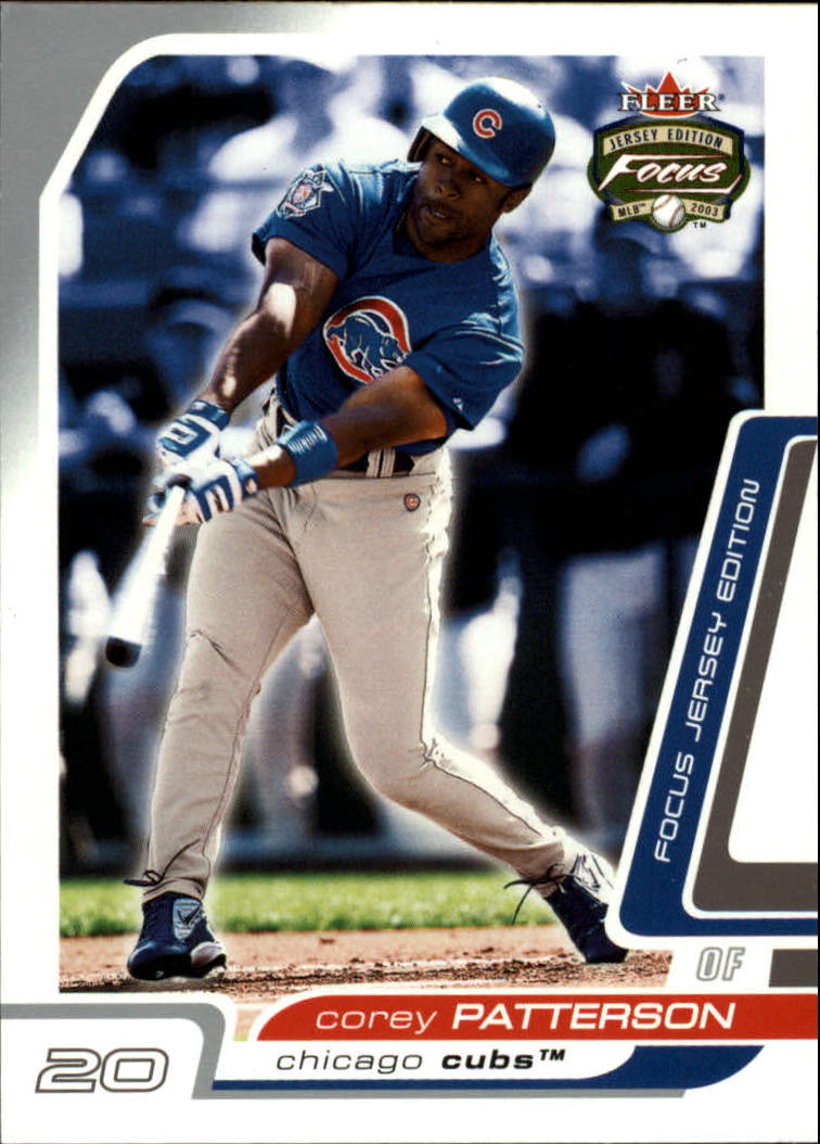 2003 Fleer Focus JE #46 Corey Patterson