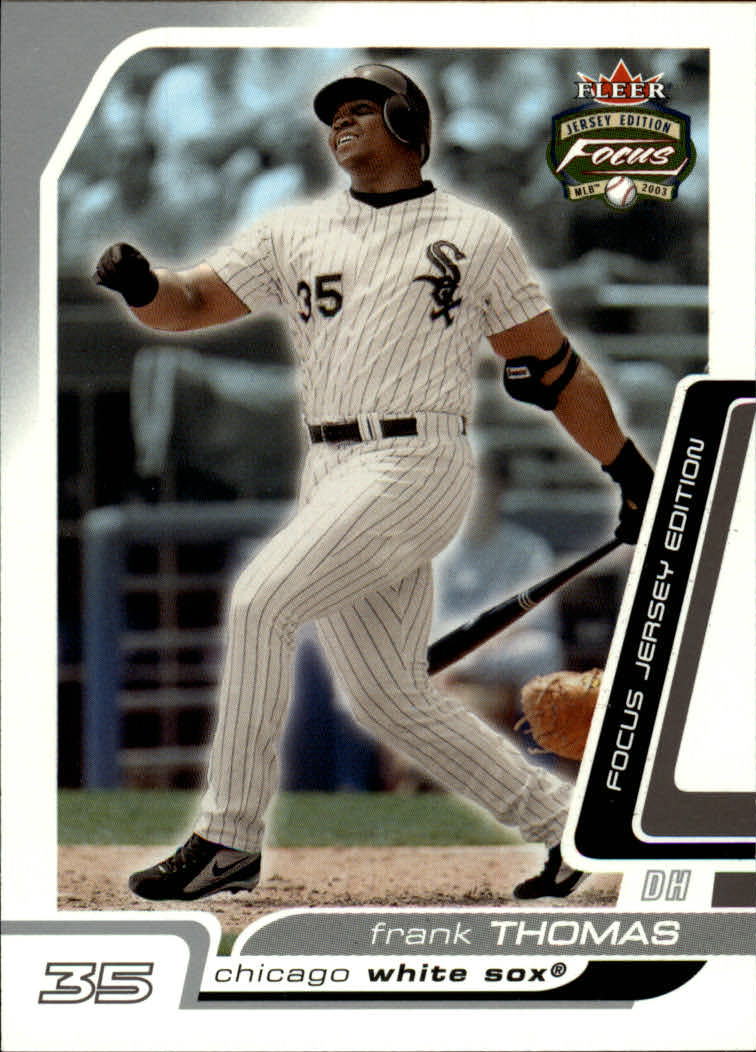 2003 Fleer Focus JE #51 Frank Thomas