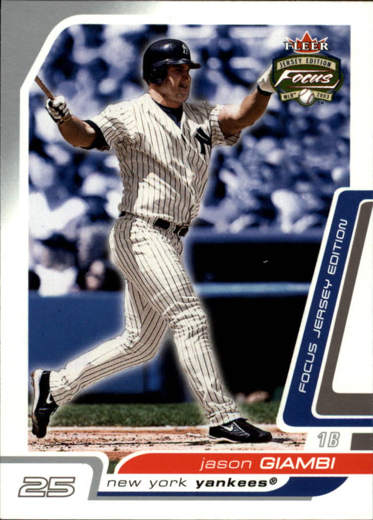 2003 Fleer Focus JE #52 Jason Giambi