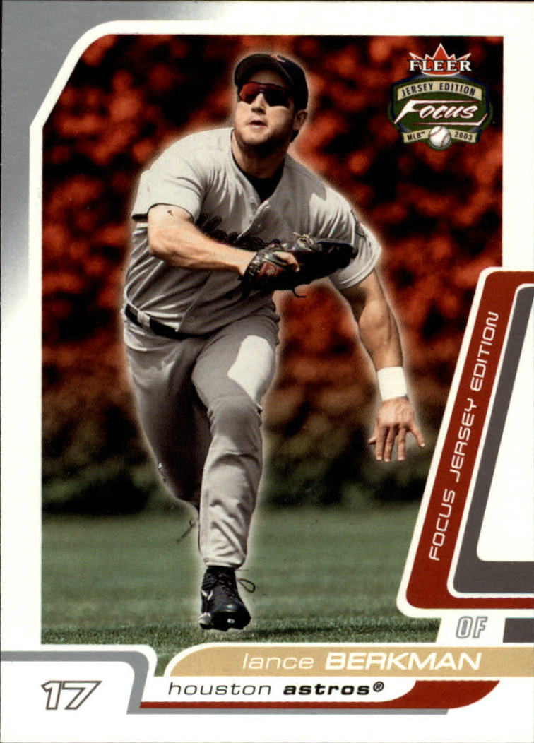 2003 Fleer Focus JE #74 Lance Berkman