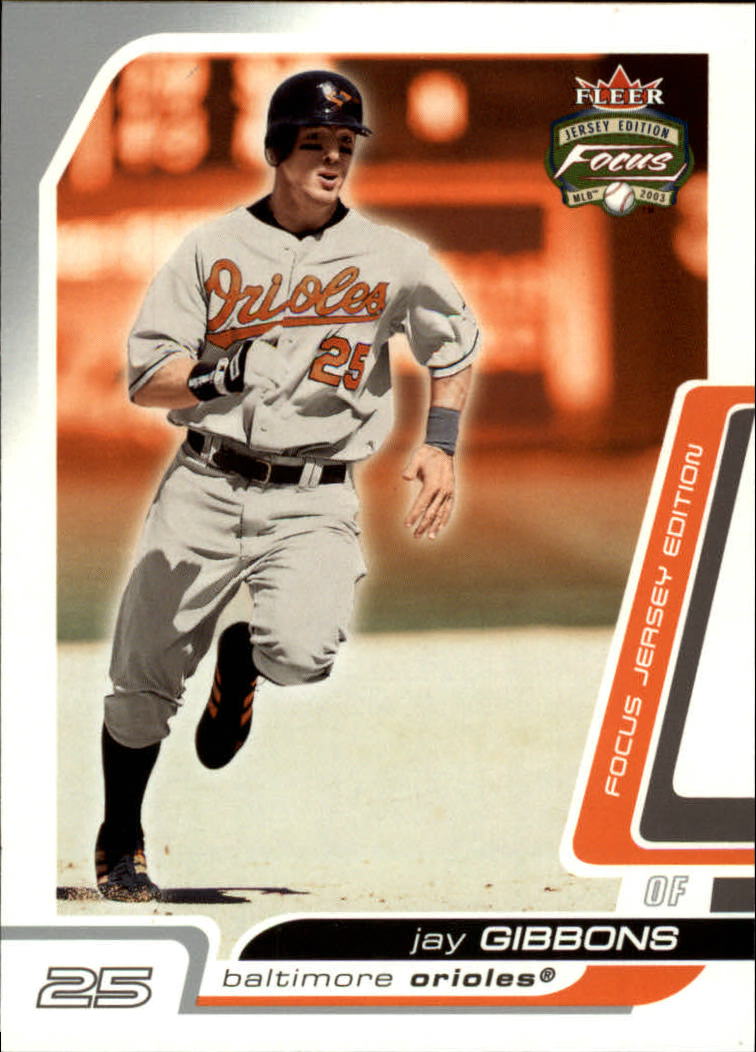 2003 Fleer Focus JE #93 Jay Gibbons