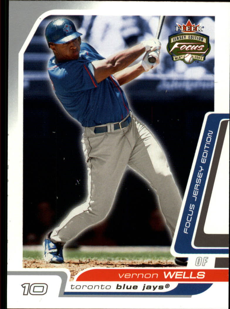 2003 Fleer Focus JE #143 Vernon Wells