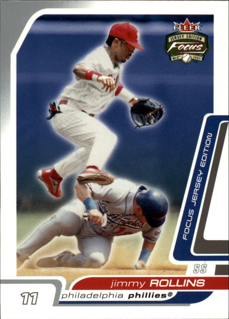 2003 Fleer Focus JE #160 Jimmy Rollins