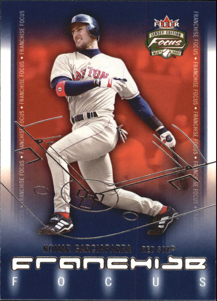 2003 Fleer Focus JE Franchise Focus #4 Nomar Garciaparra