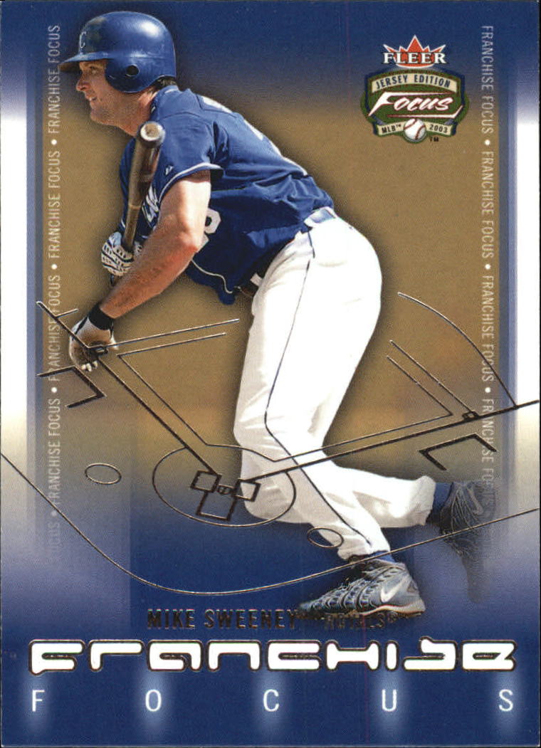 2003 Fleer Focus JE Franchise Focus #8 Mike Sweeney