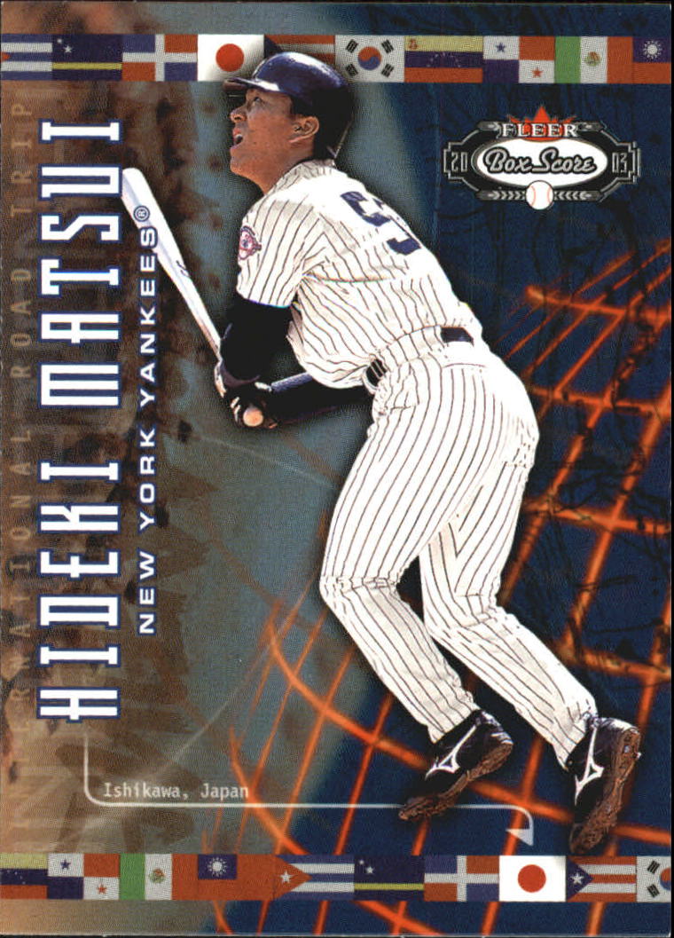 2003 Fleer Box Score #199 Hideki Matsui IRT