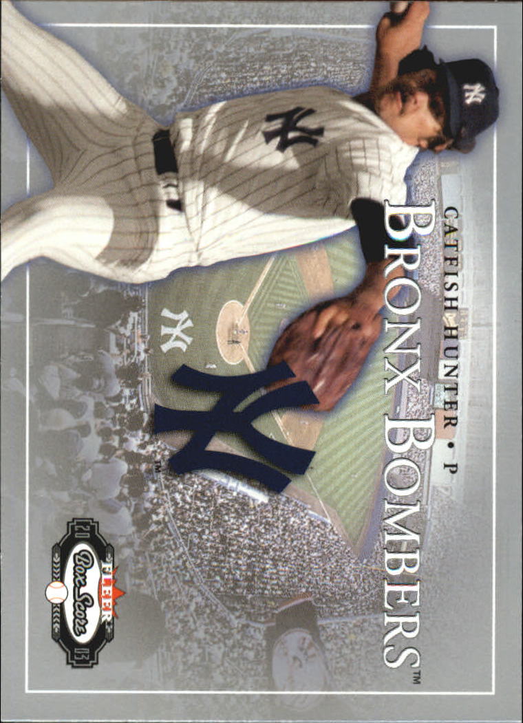 2003 Fleer Box Score #227 Catfish Hunter BRX