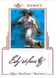 2003 Fleer Avant Autograph Copper #EM Edgar Martinez/150