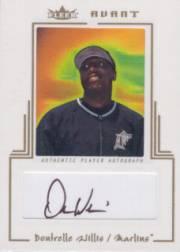 2003 Fleer Avant Autograph Gold #DW Dontrelle Willis
