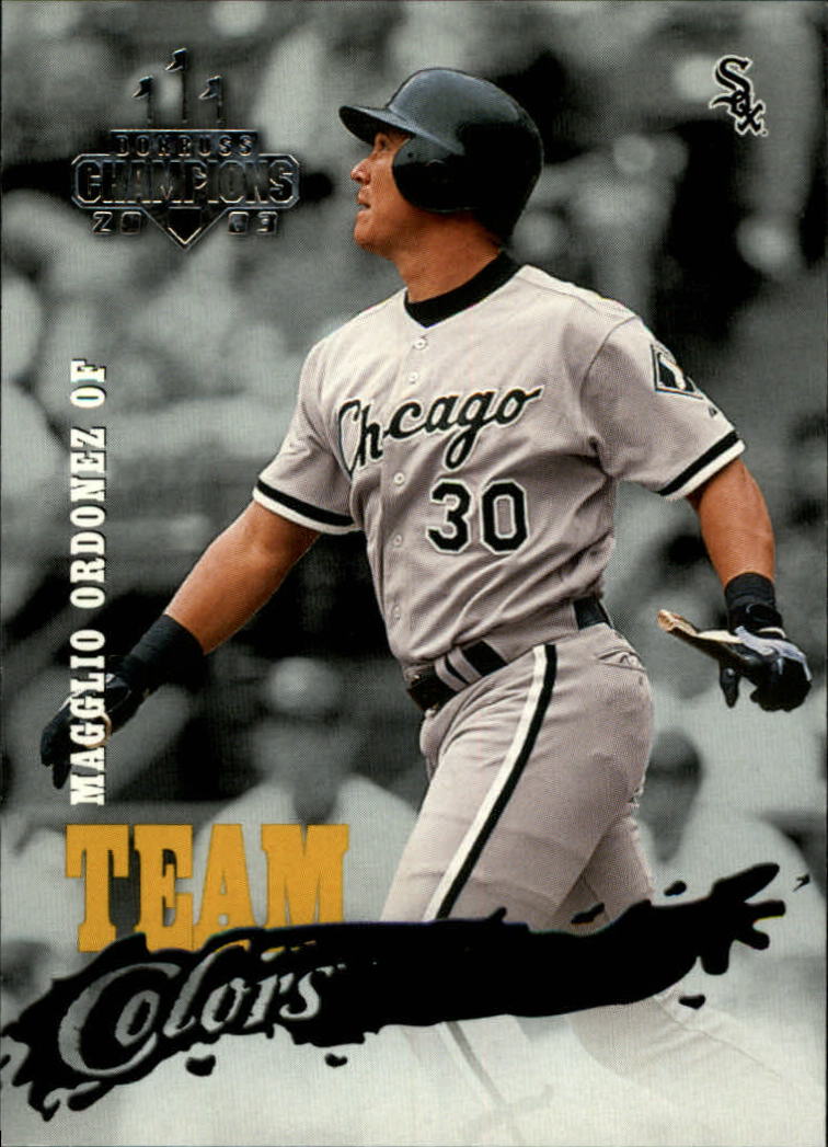 2003 Donruss Champions Team Colors #4 Magglio Ordonez