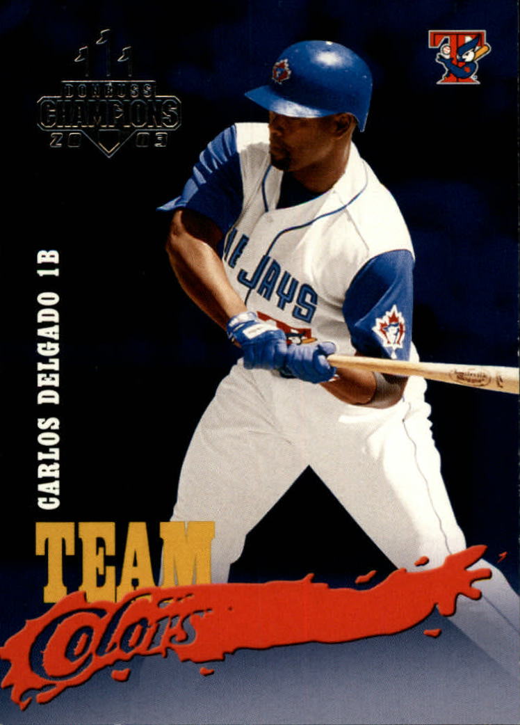 2003 Donruss Champions Team Colors #25 Carlos Delgado